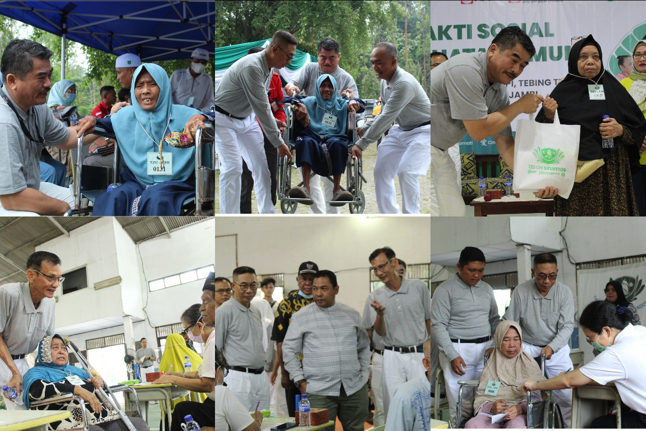 Relawan Tzu Chi APP Gelar Baksos Pemeriksaan Kesehatan Gratis Di Kecamatan Tebing Tinggi